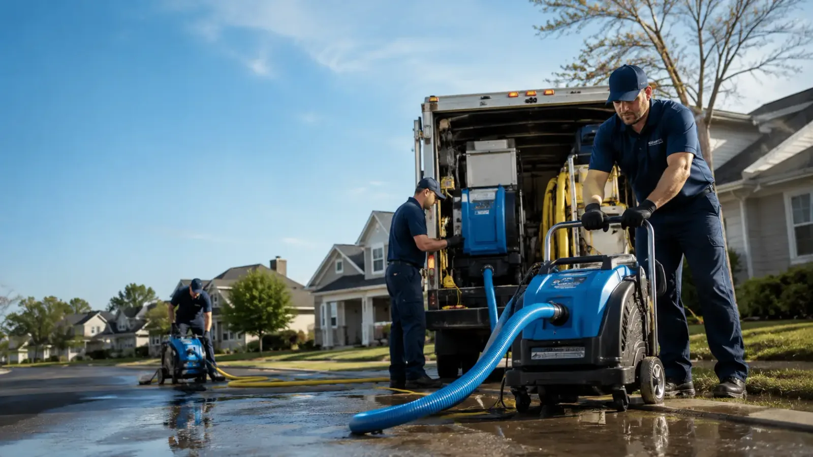 Flood Damage Cleanup in Kensington, OH